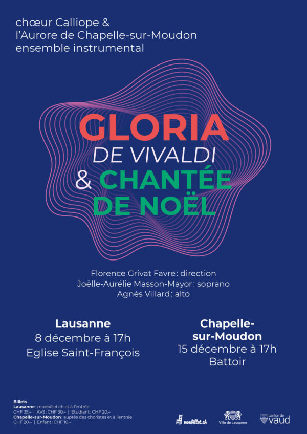 Affiche Gloria de Vivaldi