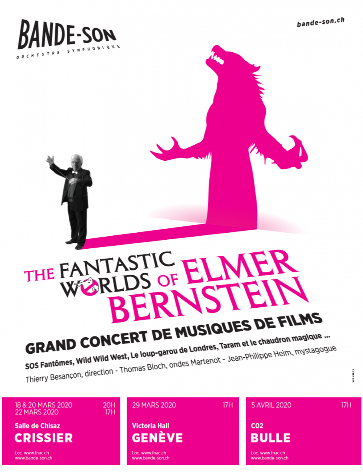 Affiche The Fantastic Worlds of Elmer Bernstein
